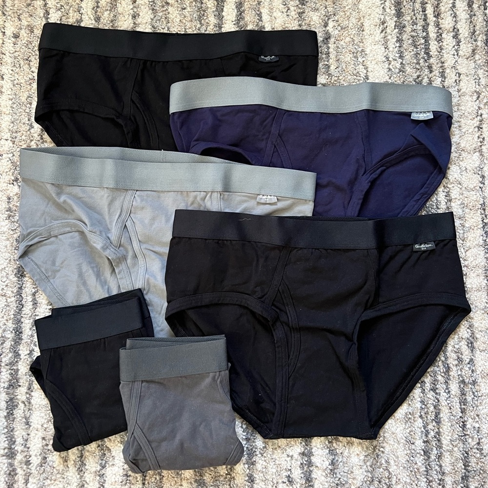 6 pack Goodfellow Modern Fit Briefs
